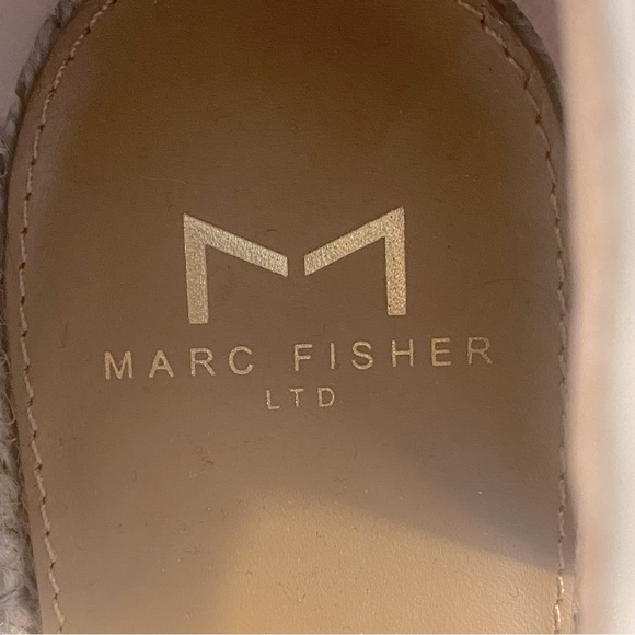 Marc Fisher Faux Snake Skin Women’s Wedge Espadrille Size 9 - Picture 9 of 12